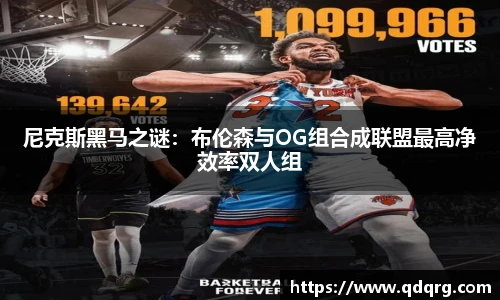 尼克斯黑马之谜：布伦森与OG组合成联盟最高净效率双人组